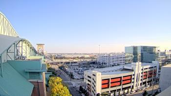 Weather camera view of Minute Maid Park.