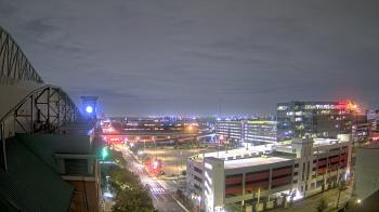Weather camera view of Minute Maid Park.