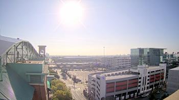 Weather camera view of Minute Maid Park.