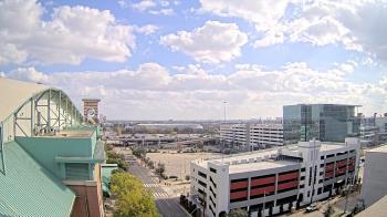 Weather camera view of Minute Maid Park.