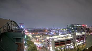 Weather camera view of Minute Maid Park.