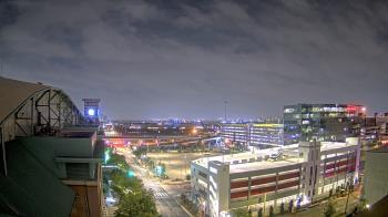 Weather camera view of Minute Maid Park.