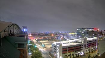 Weather camera view of Minute Maid Park.