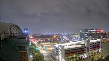 Weather camera view of Minute Maid Park.