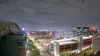 Weather camera view of Minute Maid Park.