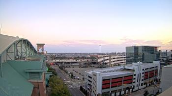 Weather camera view of Minute Maid Park.