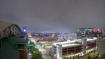 Weather camera view of Minute Maid Park.