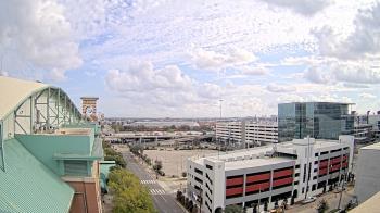 Weather camera view of Minute Maid Park.