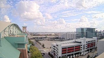 Weather camera view of Minute Maid Park.