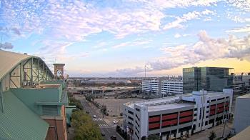 Weather camera view of Minute Maid Park.