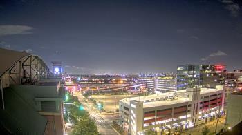 Weather camera view of Minute Maid Park.