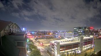 Weather camera view of Minute Maid Park.
