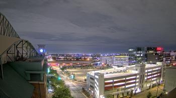 Weather camera view of Minute Maid Park.