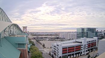 Weather camera view of Minute Maid Park.