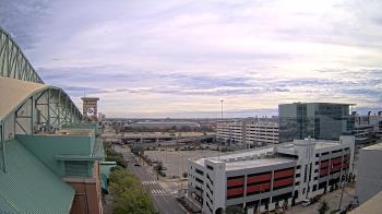 Weather camera view of Minute Maid Park.