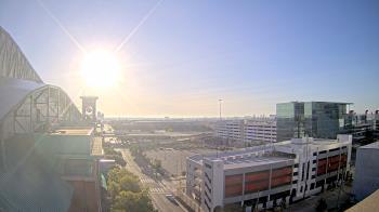 Weather camera view of Minute Maid Park.