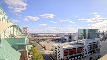 Weather camera view of Minute Maid Park.