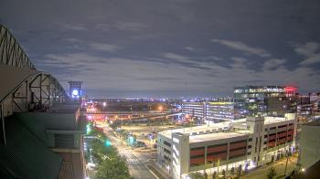Weather camera view of Minute Maid Park.
