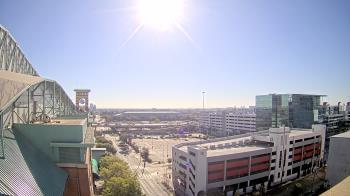 Weather camera view of Minute Maid Park.