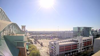 Weather camera view of Minute Maid Park.