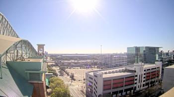 Weather camera view of Minute Maid Park.