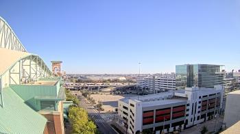 Weather camera view of Minute Maid Park.