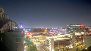 Weather camera view of Minute Maid Park.