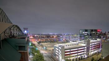 Weather camera view of Minute Maid Park.