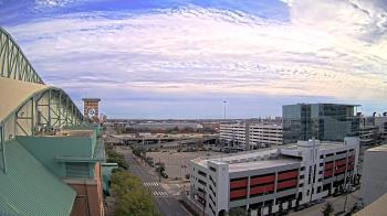 Weather camera view of Minute Maid Park.