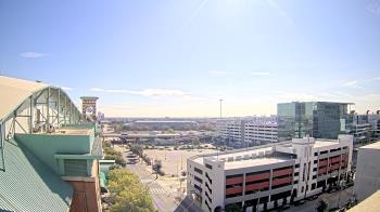 Weather camera view of Minute Maid Park.