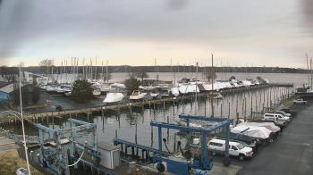 Weather camera view of Tidewater Marina.