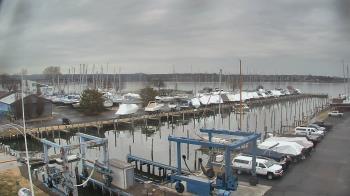 Weather camera view of Tidewater Marina.