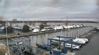 Weather camera view of Tidewater Marina.