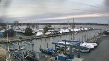 Weather camera view of Tidewater Marina.