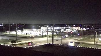 Weather camera view of Iowa Colony Police Department.