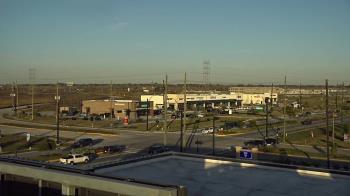Weather camera view of Iowa Colony Police Department.