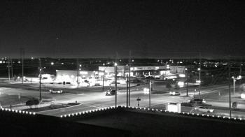 Weather camera view of Iowa Colony Police Department.