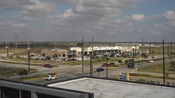 Weather camera view of Iowa Colony Police Department.