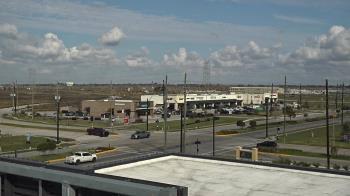 Weather camera view of Iowa Colony Police Department.
