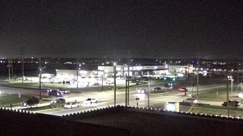 Weather camera view of Iowa Colony Police Department.