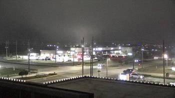 Weather camera view of Iowa Colony Police Department.