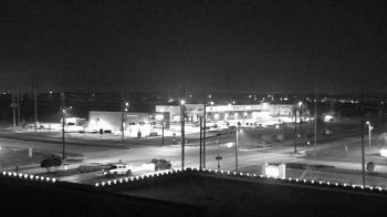 Weather camera view of Iowa Colony Police Department.