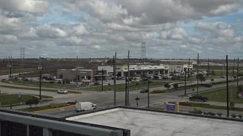 Weather camera view of Iowa Colony Police Department.