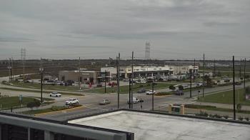 Weather camera view of Iowa Colony Police Department.