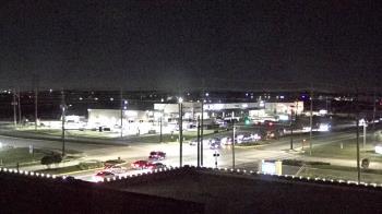 Weather camera view of Iowa Colony Police Department.