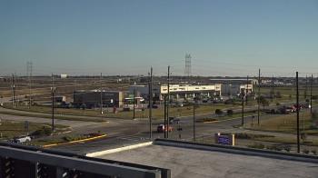 Weather camera view of Iowa Colony Police Department.