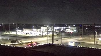 Weather camera view of Iowa Colony Police Department.