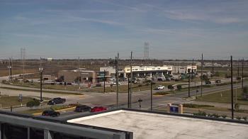 Weather camera view of Iowa Colony Police Department.