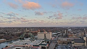 Weather camera view of County of Will.