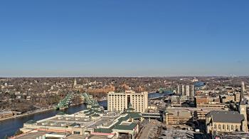 Weather camera view of County of Will.